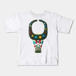 Watercolor tribal mask Kids T-Shirt